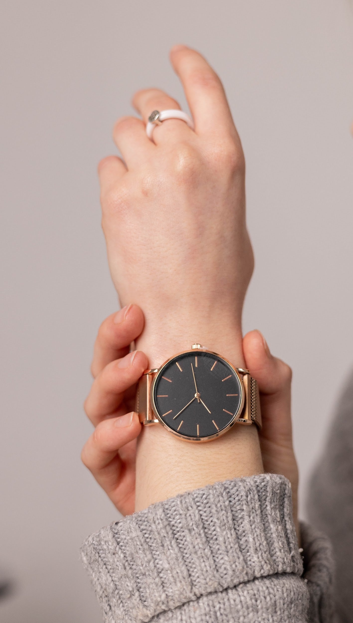 Minimalist watch.