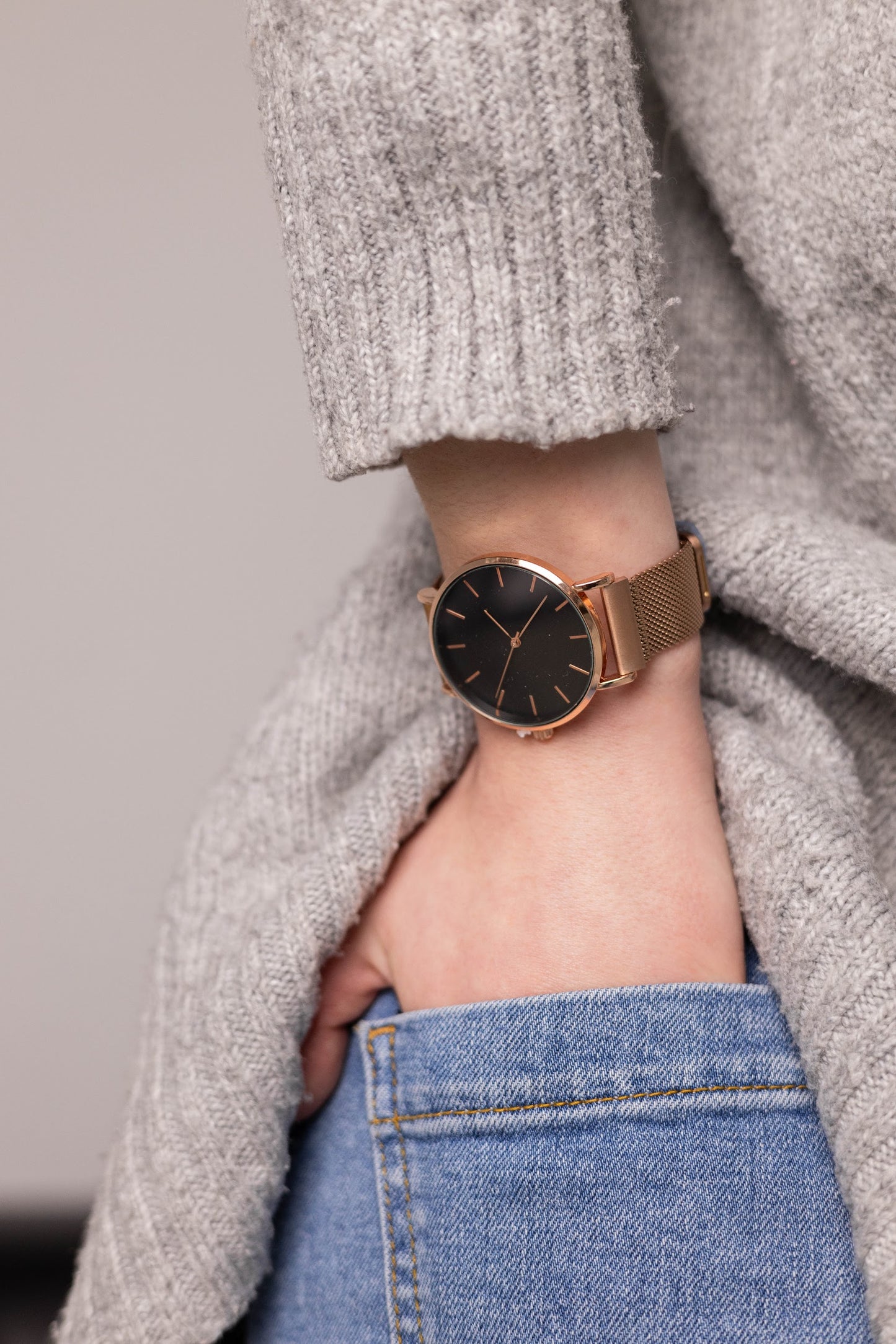 Minimalist watch.