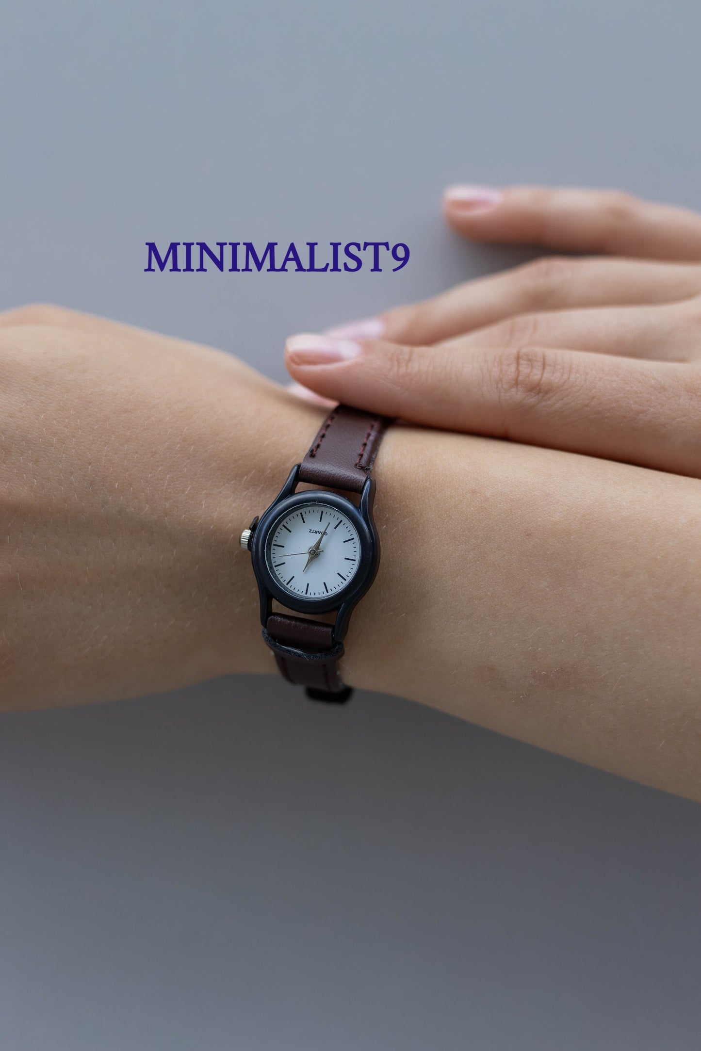 Women watch. Vintage watch. Minimalist watch